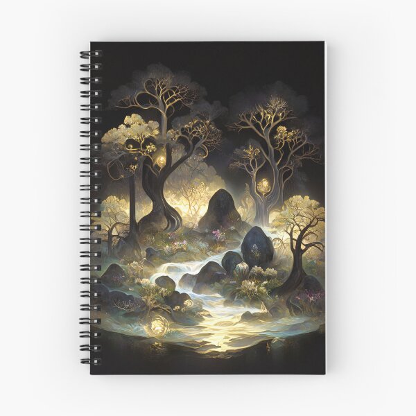 Item preview, Enchanted Forest of Luminous Streams designed and sold by bloorose.