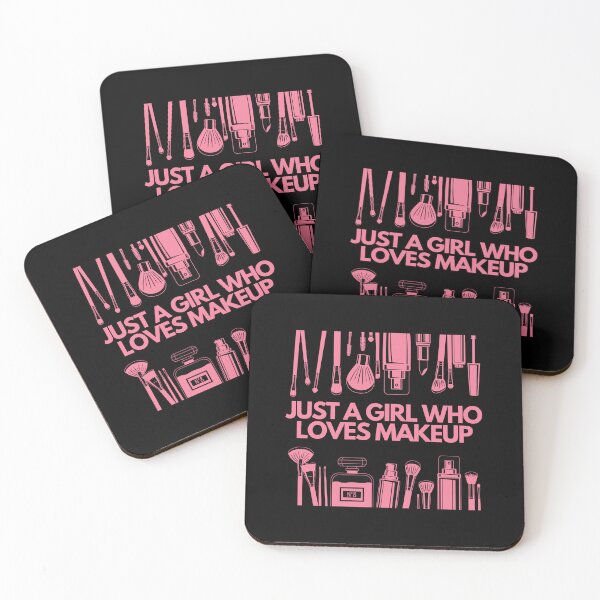 Item preview, Just A Girl Who Loves Makeup designed and sold by dudelinart.