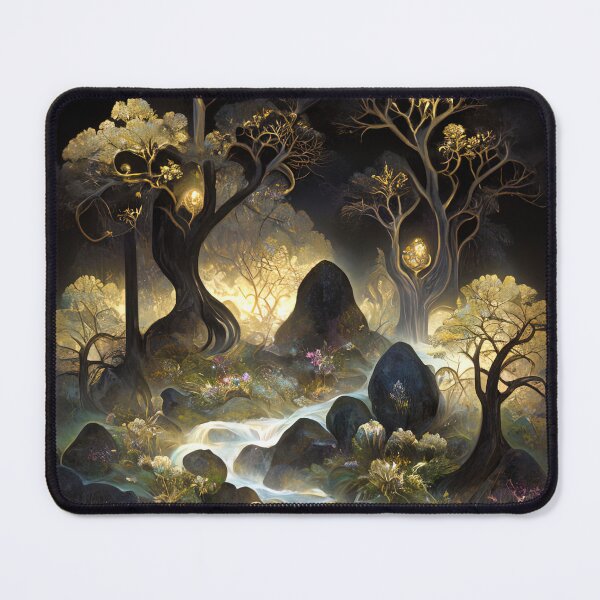 Item preview, Enchanted Forest of Luminous Streams designed and sold by bloorose.
