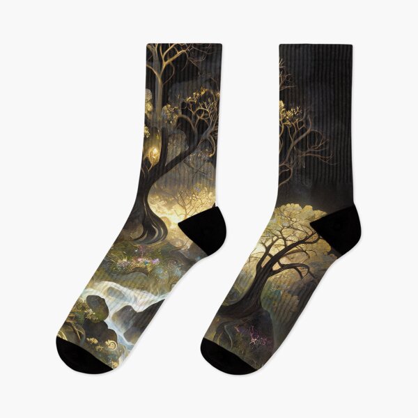 Item preview, Enchanted Forest of Luminous Streams designed and sold by bloorose.