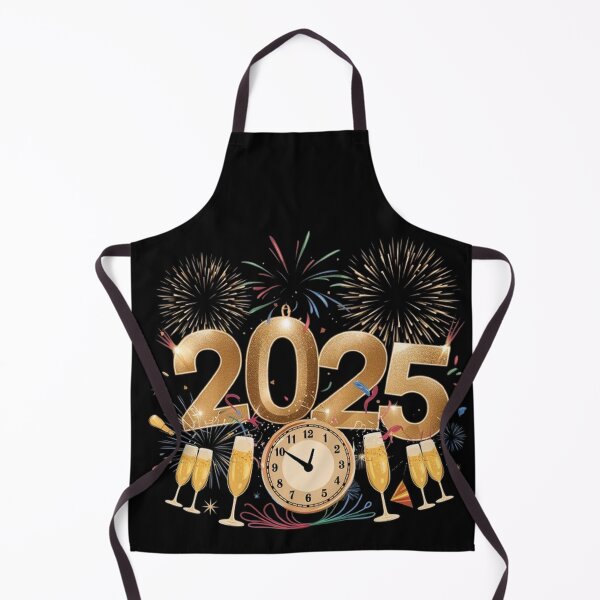 Item preview, Festive Countdown to New Year 2025 - Fireworks Art designed and sold by SztylishDesigns.
