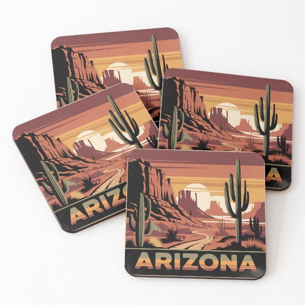Item preview, Arizona Desert Horizon Vintage Print designed and sold by Pattern-Parade.