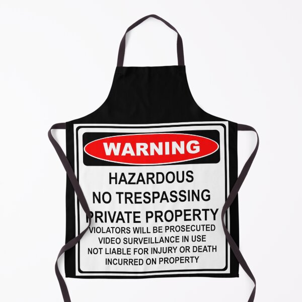 Item preview, Warning- No Trespassing 092123 18 designed and sold by Lazarustci.