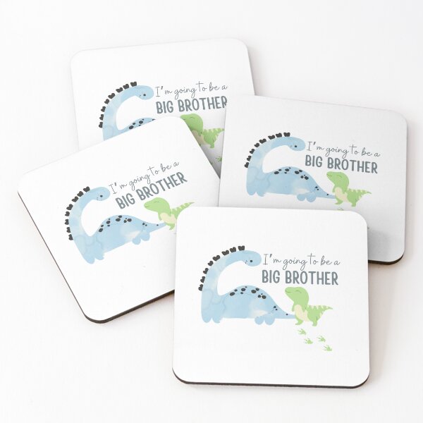 Item preview,  I'm Going To Be a Big Brother, Dinosaur Big Brother designed and sold by FamilyGlowStore.