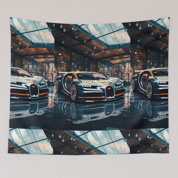 Item preview, Sleek Hypercar In Modern Glass Walled Showroom designed and sold by RevUpDesign.