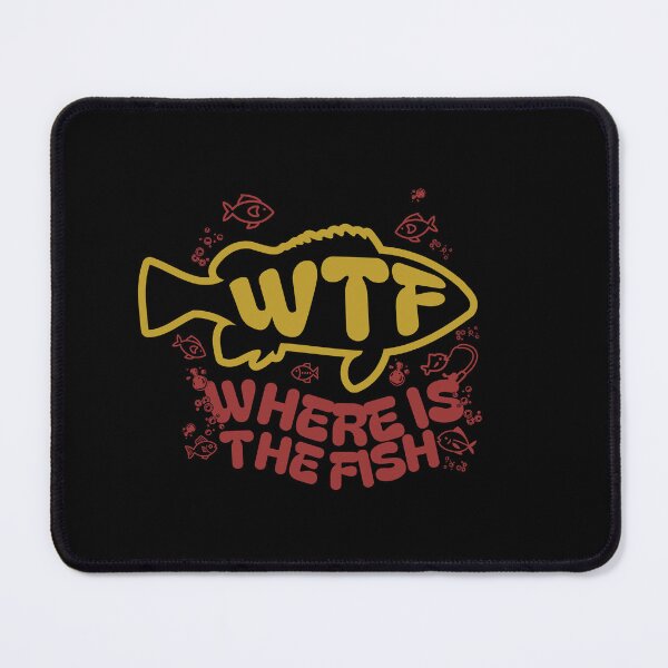 Item preview, WTF Where's The Fish designed and sold by dudelinart.
