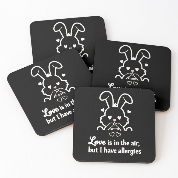Artikelvorschau, Liebe liegt in der Luft, aber ich habe Allergien – Lustiges Valentinstag-Design von LaLi Designs entworfen und verkauft von LaLi-Designs.