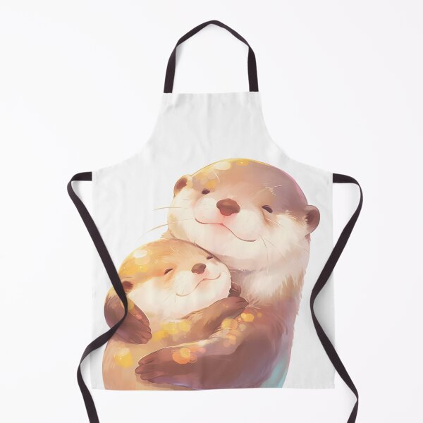 Item preview, Cute Cuddling Otters  designed and sold by StickySparkle.