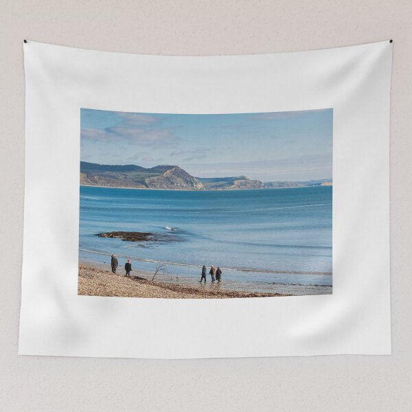 Item preview, Winter Beach Walk at Lyme Regis Dorset designed and sold by Dorset Girl.