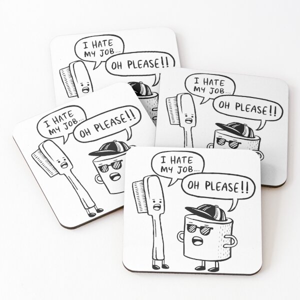 Item preview, I hate my job.. designed and sold by Traveldrawings.