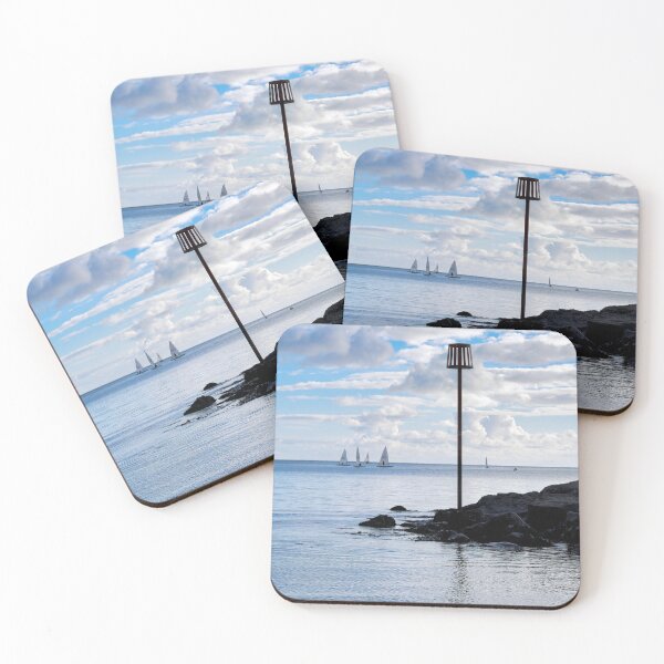 Item preview, December Morning Seascape at Lyme Regis in Dorset designed and sold by Dorset Girl.