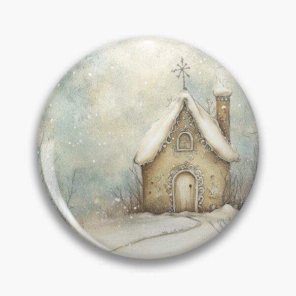 Item preview, Whimsical holiday cottages in a fairy tale setting designed and sold by Piotrek0001.