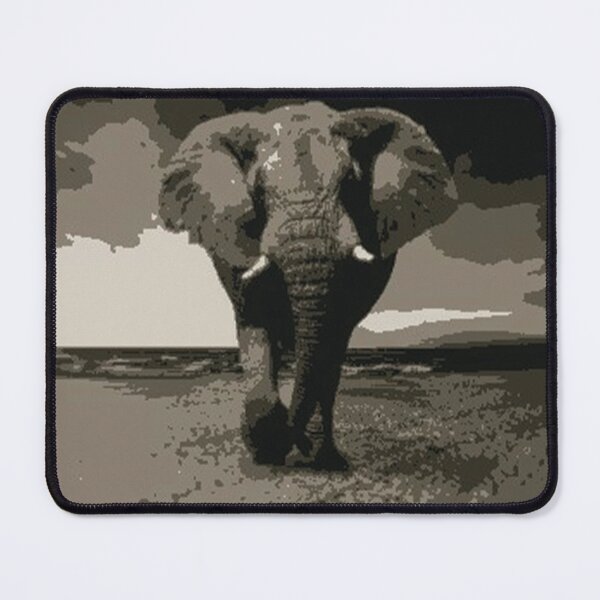 Item preview, Elephant Grey Scale designed and sold by mystic-lore.