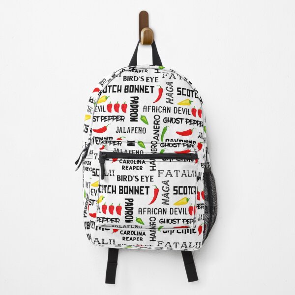 Item preview, Hot Chilli Names Pattern On White designed and sold by CreativeBridge.