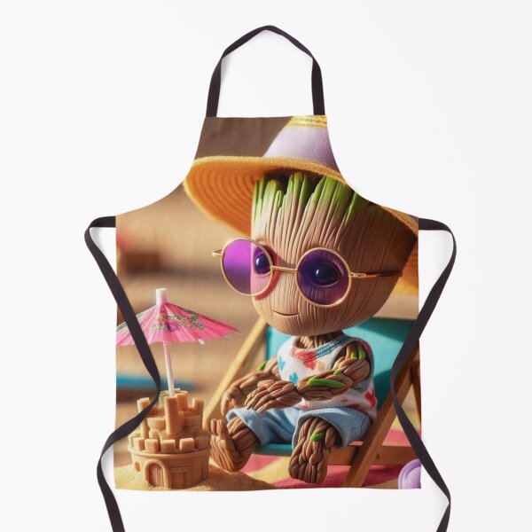 Item preview, Baby Groot at the beach designed and sold by Helene-Creation.