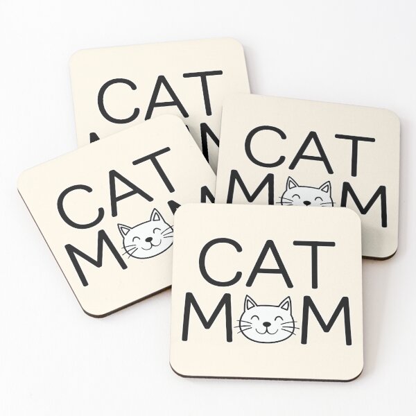 Item preview, Cat Mom Cute Minimalist Design designed and sold by Dream-Fab.