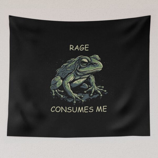 Item preview, Frog Rage consumes me designed and sold by Faissal Thomass.