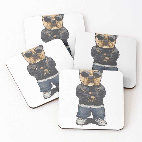 Item preview, Cool dog street, Hip Hop never dies. designed and sold by JoyfulCreations.