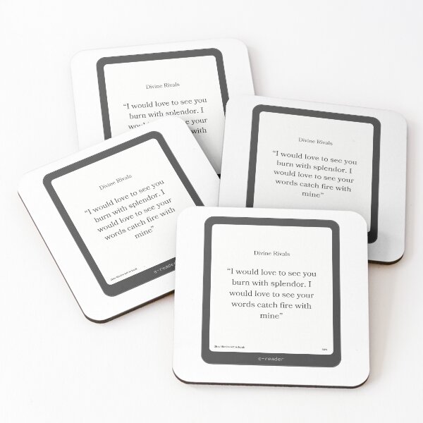 Item preview, Divine Rivals Quote designed and sold by BookishApparell.
