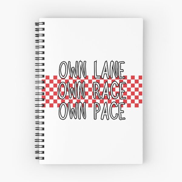 Item preview, Own Lane Own Race Own Pace designed and sold by theavgperson.