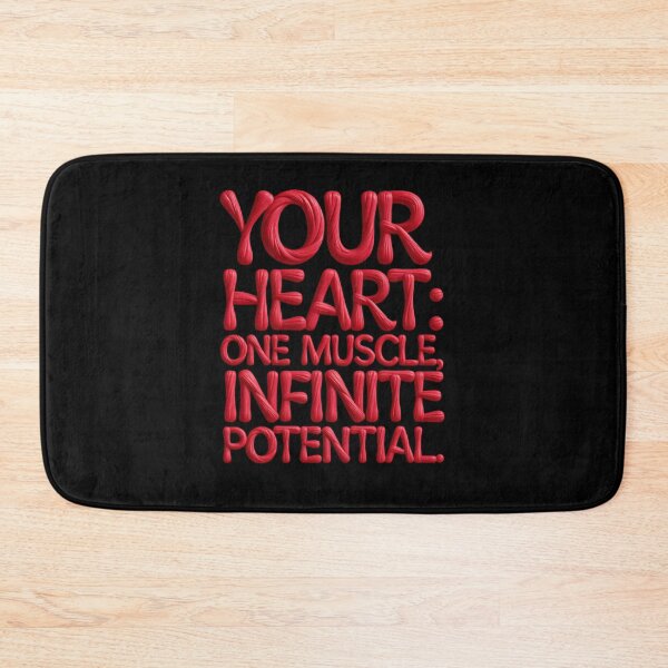 Item preview, Dynamic Heart: Power in Every Fiber designed and sold by TeeGrit.