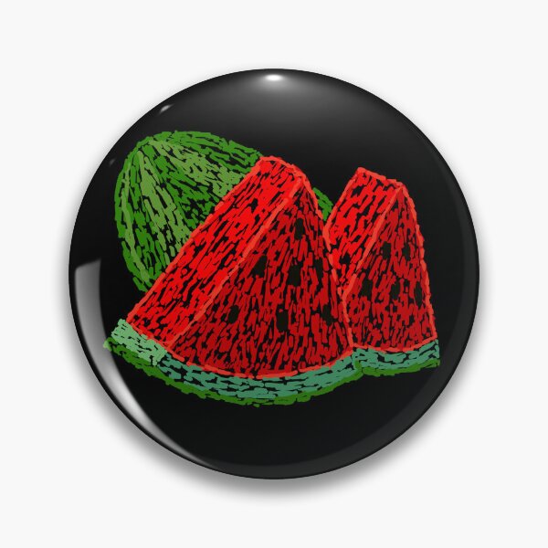 Item preview, Watermelon Fruit Brush Strokes Post Impressionism Art Style designed and sold by ArtNoveltee.