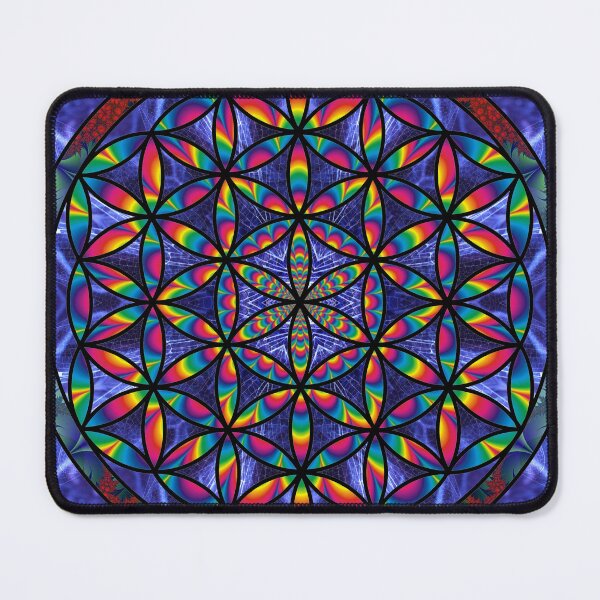 Item preview, Flower of Life Hyperspace Psychedelia designed and sold by Lazarustci.