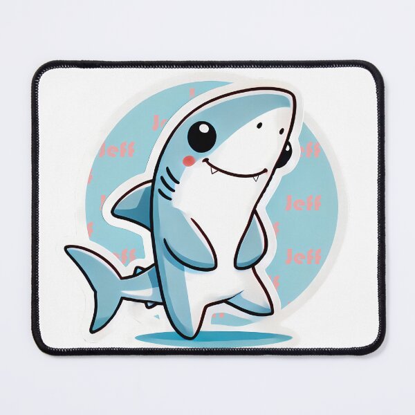 Item preview, It's Jeff the Landshark (Red) designed and sold by canvas-crush.