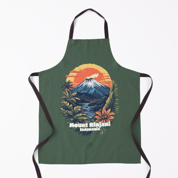 Item preview, Mount Rinjani - Indonesia | Iconic Trails and Peaks Series designed and sold by WanderUpNorth.