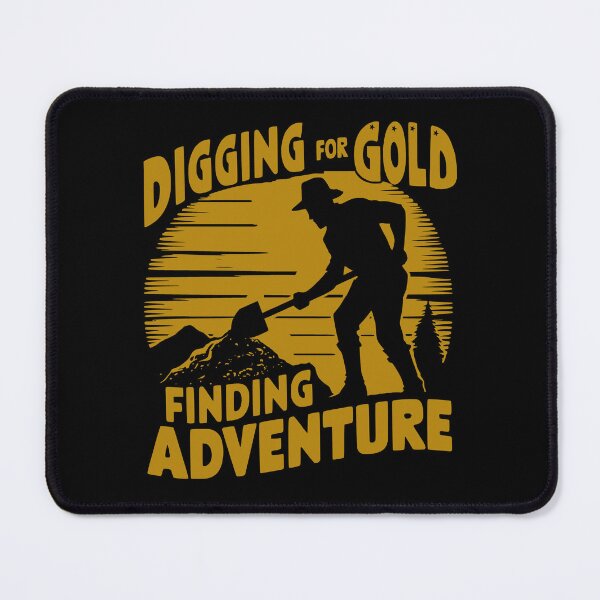 Item preview, Digging for Gold, Finding Adventure designed and sold by Traveldrawings.