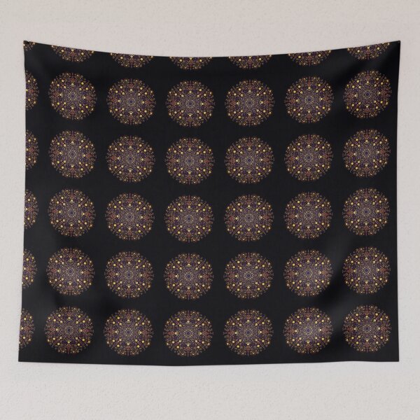 Item preview, A beautiful and intricate mandala with a Christmas theme designed and sold by DC014.