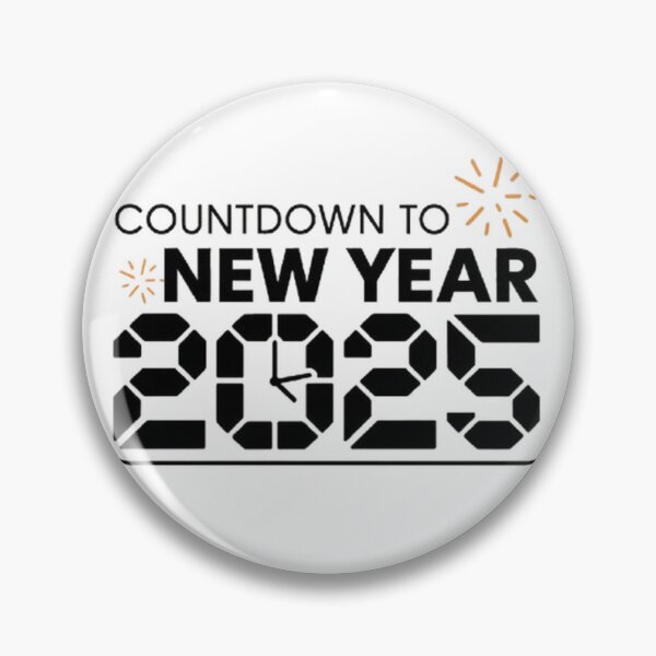 Item preview, countdown to new year 2025 designed and sold by SztylishDesigns.