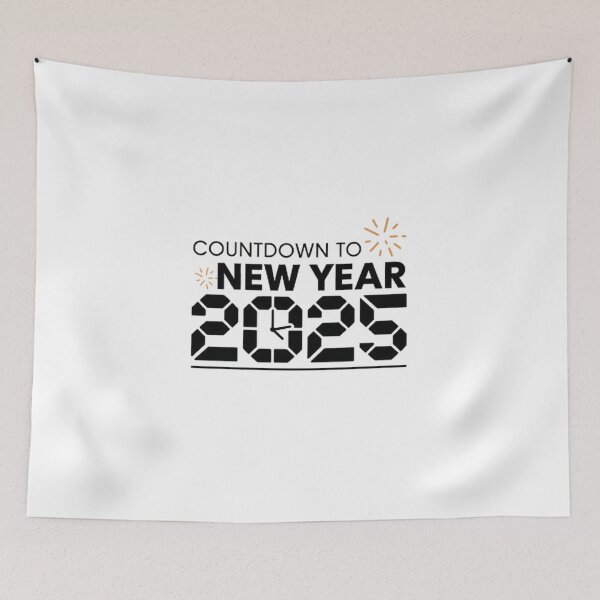 Item preview, countdown to new year 2025 designed and sold by SztylishDesigns.