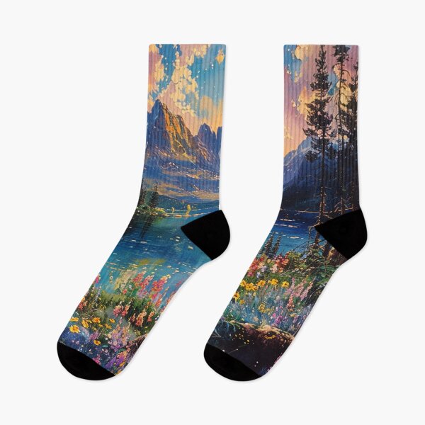 Item preview, Mountain Lake 1  designed and sold by Dawn van Doorn.
