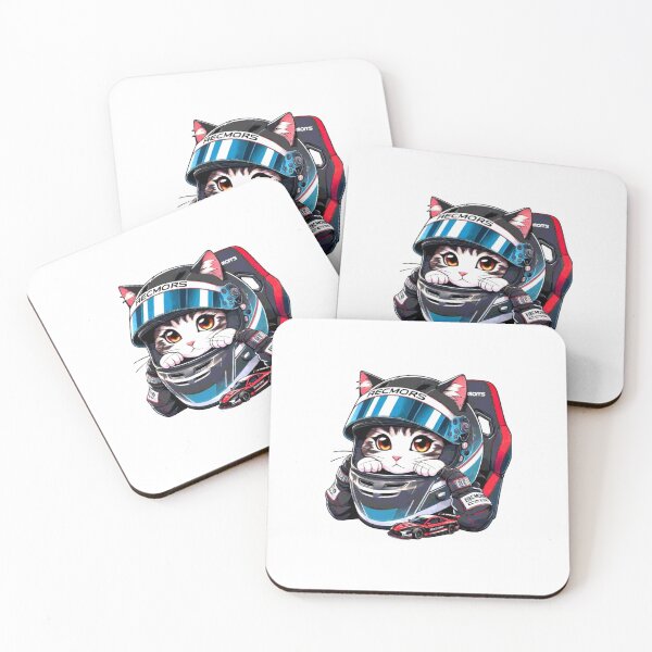 Item preview, Ferrari Race Funny Cat Anime, Big Shield For Men designed and sold by Creat-Des.
