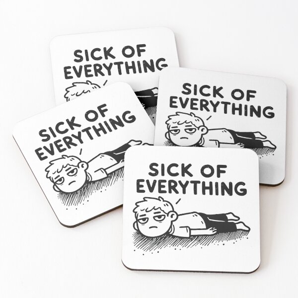Item preview, Sick of Everything designed and sold by ZerotwoStudio.