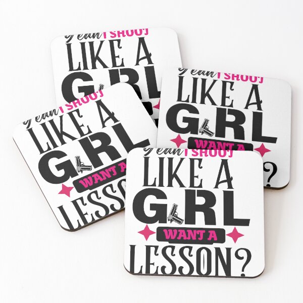 Item preview, Yeah I Shoot Like a Girl Want a Lesson designed and sold by TheWizArt.
