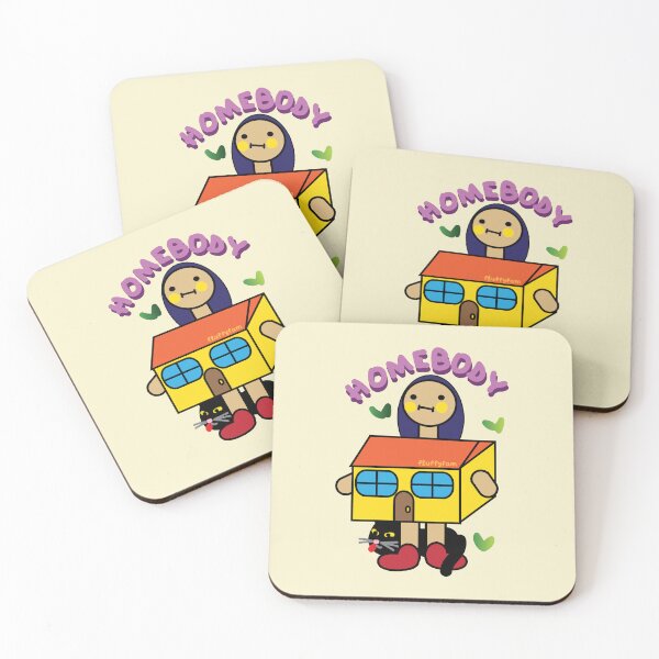 Item preview, Homebody cute pun for introverts designed and sold by fluffyfamcraft.