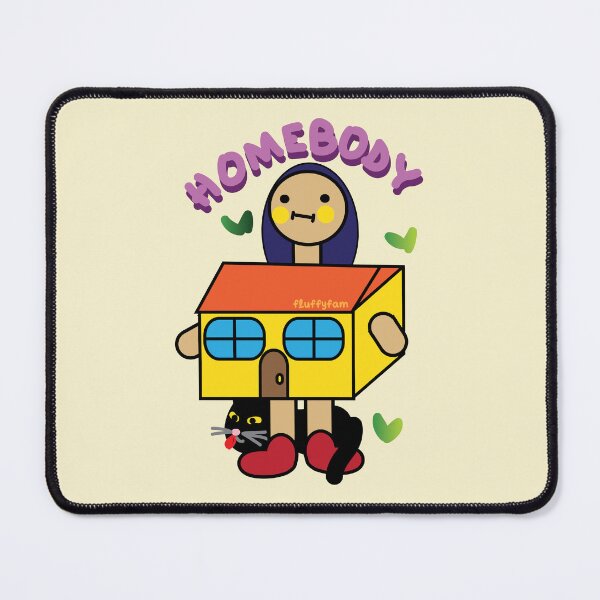 Item preview, Homebody cute pun for introverts designed and sold by fluffyfamcraft.