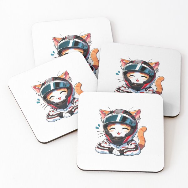 Item preview, Ferrari Race Funny Cat Anime, Big Shield For Men designed and sold by Creat-Des.