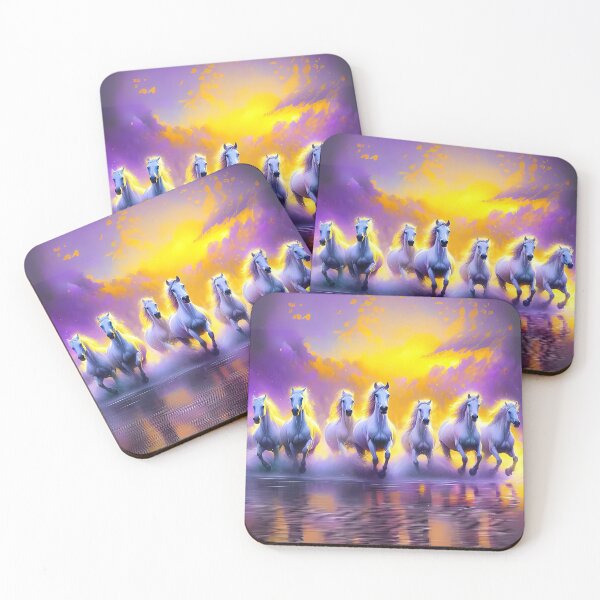 Item preview, 7 Horses: Rays of Light designed and sold by Whimsy by Design.