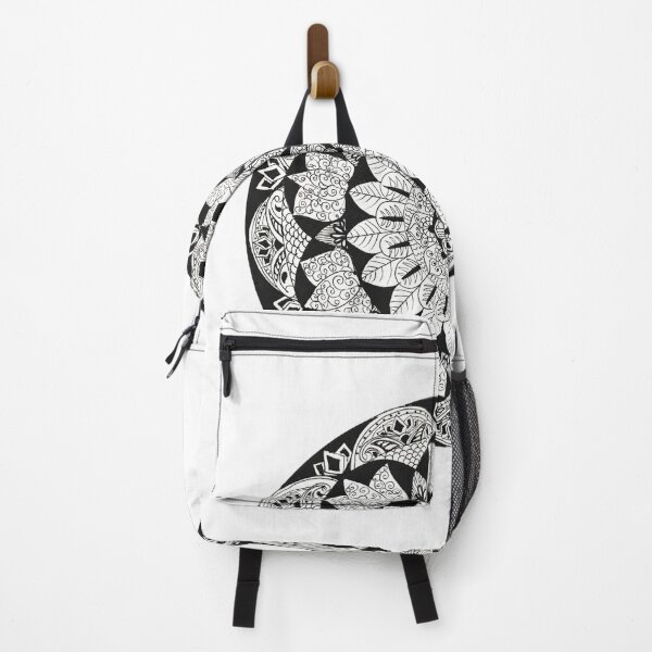 Item preview, Lotus Mandala Black Detailed Intricate Inspired by Tradition designed and sold by cosmiccircles01.