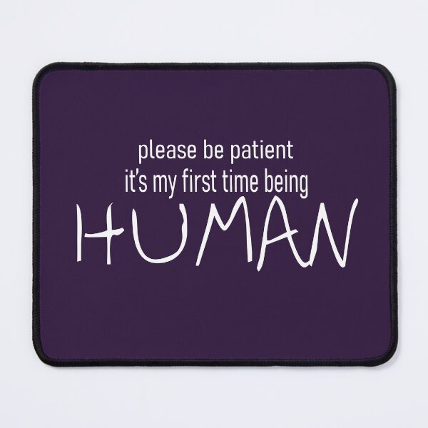 Item preview, First Time Human designed and sold by The Raven's Landing.