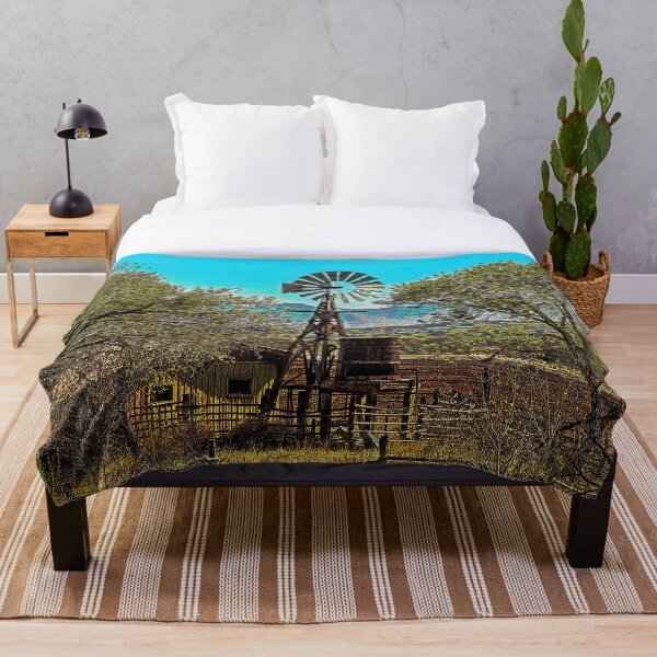 Artikelvorschau, Die alte hölzerne Windmühle und Wasserfass entworfen und verkauft von William E Lopez.