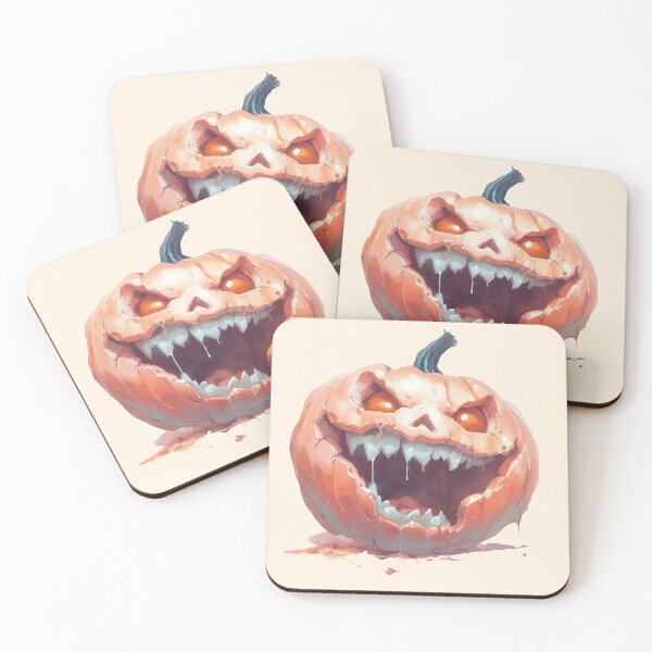 Item preview, Pumpkin Egg Face Slime Horror Halloween designed and sold by Canary-Vice.
