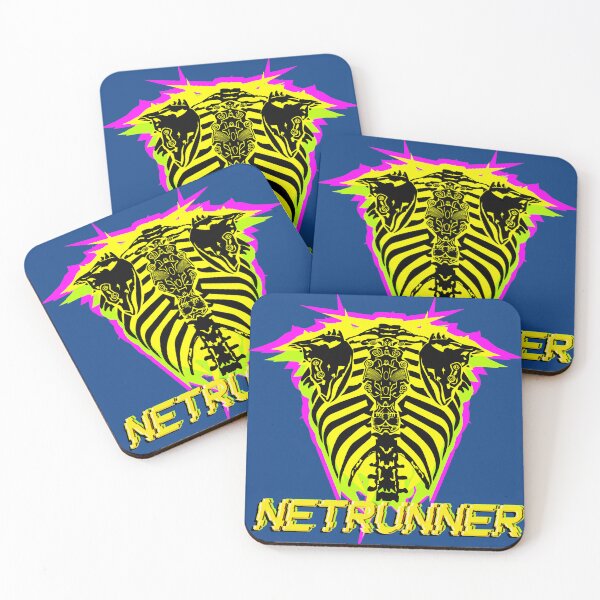 Item preview, NETRUNNER - Cyberpunk Skeleton designed and sold by Jenyffercom.