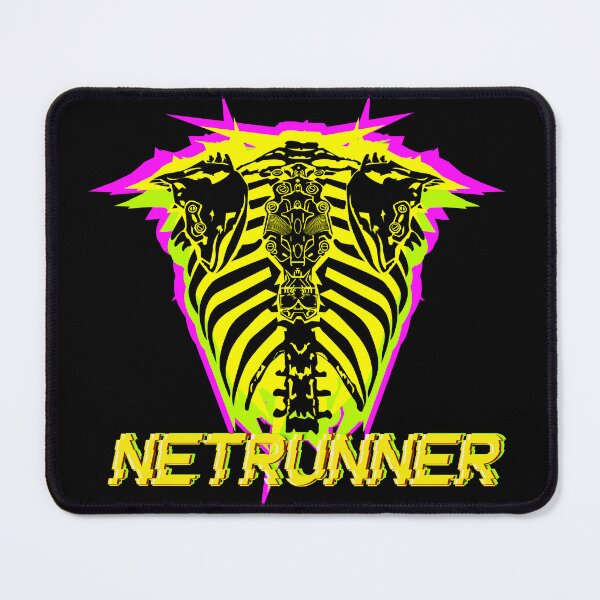 Item preview, NETRUNNER - Cyberpunk Skeleton designed and sold by Jenyffercom.