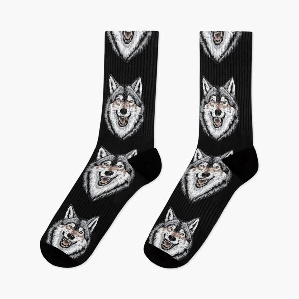Item preview, Fierce Wolf Art for Animal Lovers Outdoor Style designed and sold by Flying Jake.