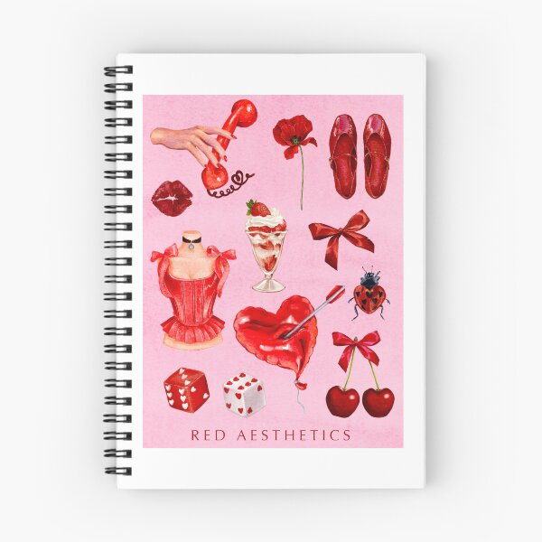 Item preview, Red aesthetics - watercolor art print  designed and sold by ChateauMargot.