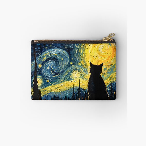 Item preview, Cat Starry Night Van Gogh Cat For Cat Lover Cat Mom Cat Dad designed and sold by Phoemps.
